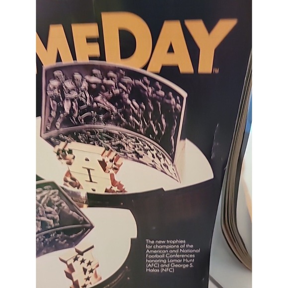 1986 CHICAGO BEARS vs LOS ANGELES Rams NFC Championship Program SOLDIER‎ FIELD - Picture 4 of 10